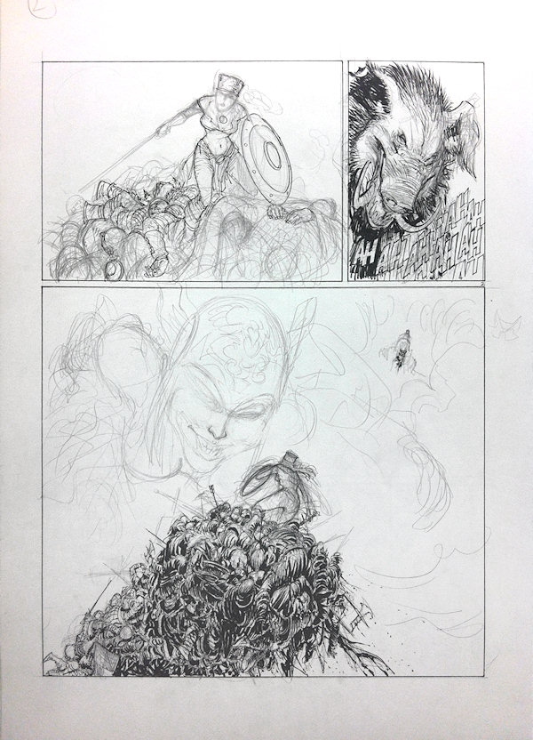 Planche de Rouge comme le Raheborg