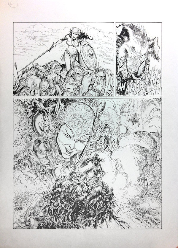 Planche de Rouge comme le Raheborg